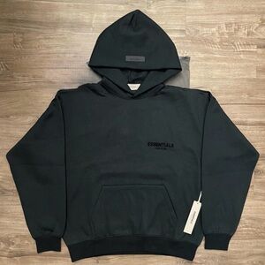 Fear of God Essentials black hoodie xl